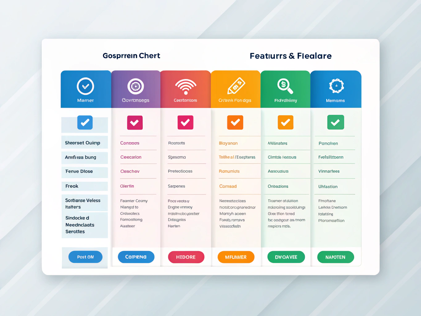 Productivity apps comparison illustration